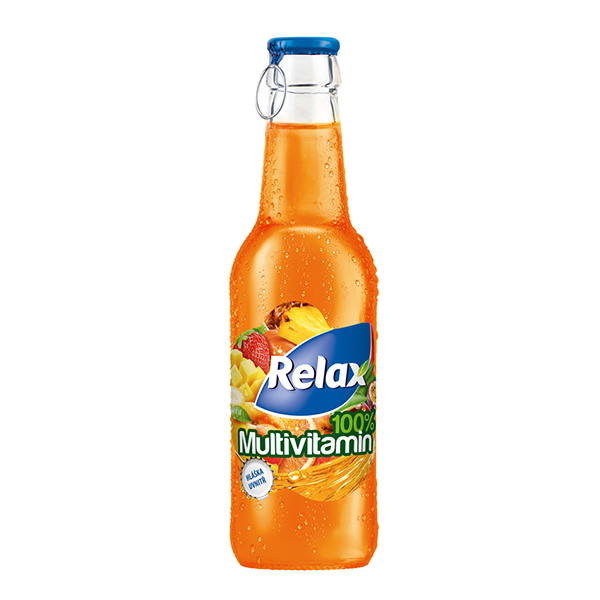 detail Relax multivitamín 0,25l sklo /24ks/ x 24 ks