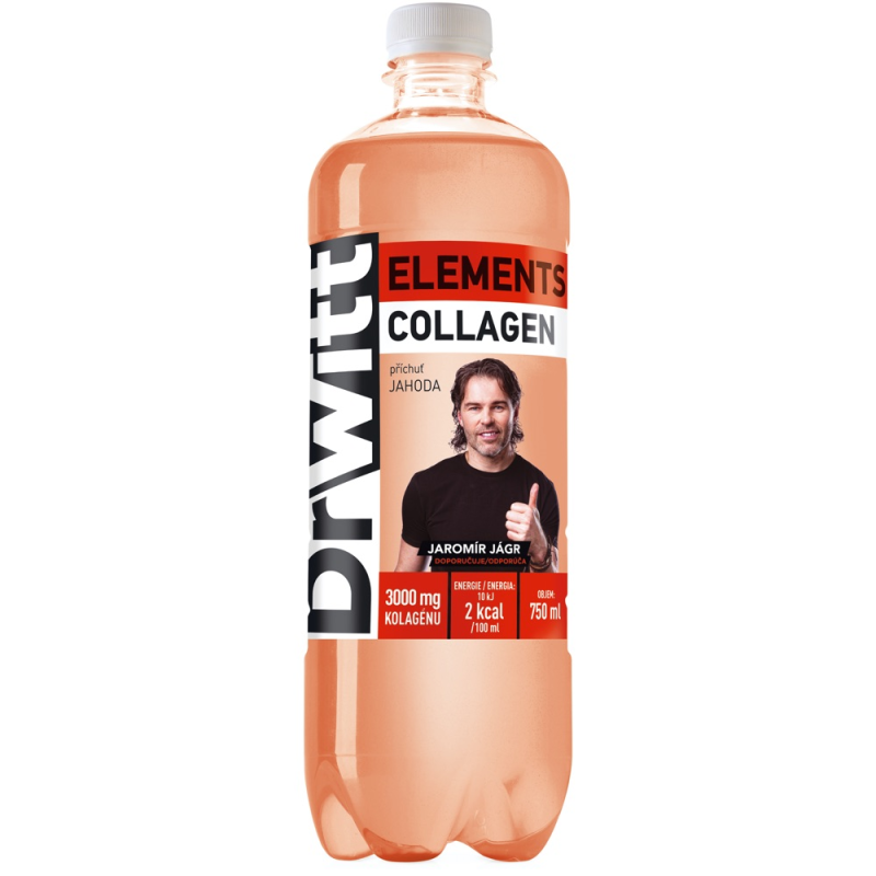 detail Relax DrWitt COLLAGEN jahoda 0,75l PET x 12 ks