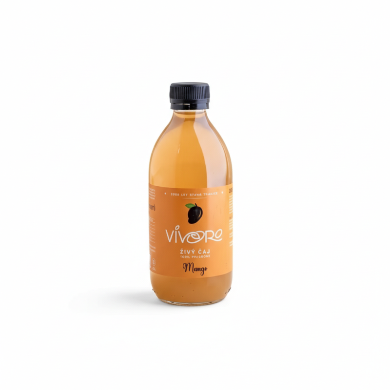 detail Kombucha Vivoro Mango 0,33l sklo