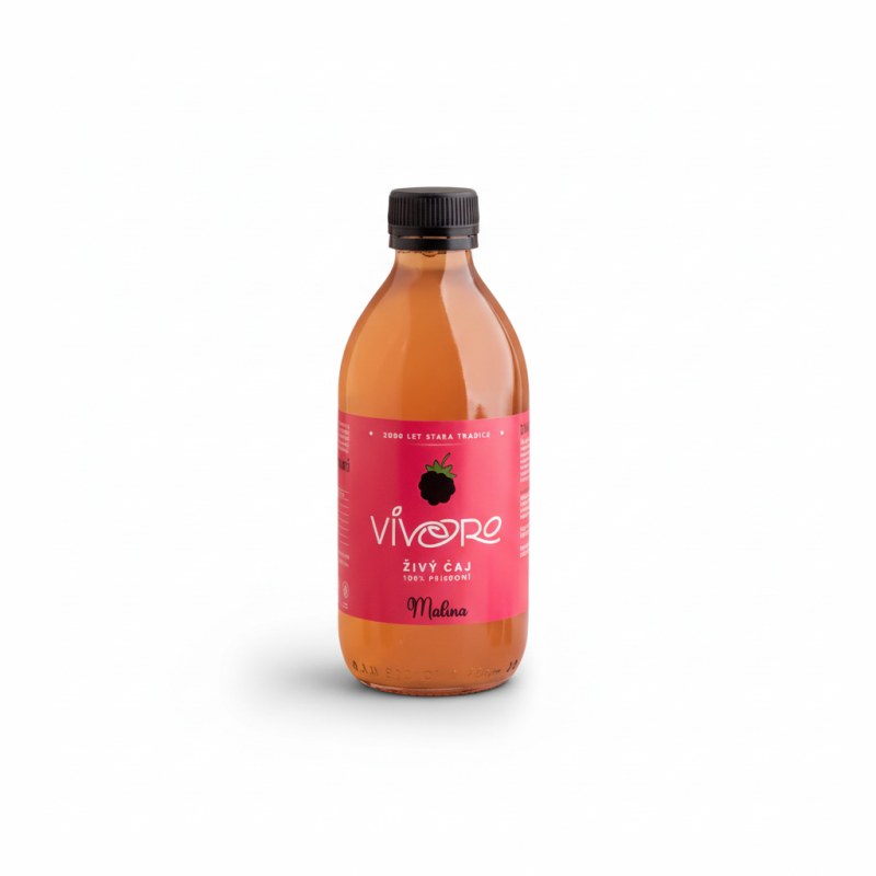 detail Kombucha Vivoro Malina 0,33l sklo