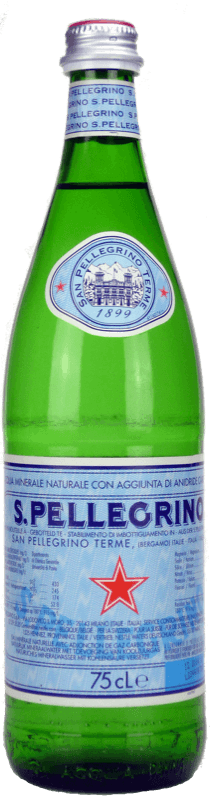 detail San Pellegrino 0,75l sklo x 15 ks