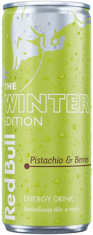 detail Red Bull Winter Pistácie 0,25l plech
