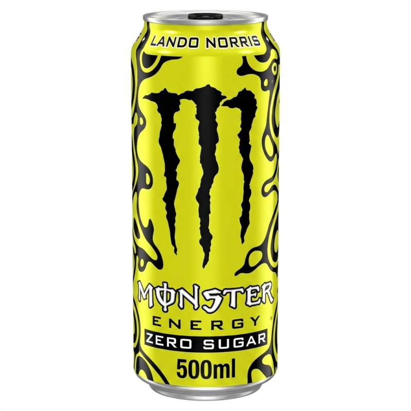 detail Monster Energy Lando Norris Zero sugar 0,5l