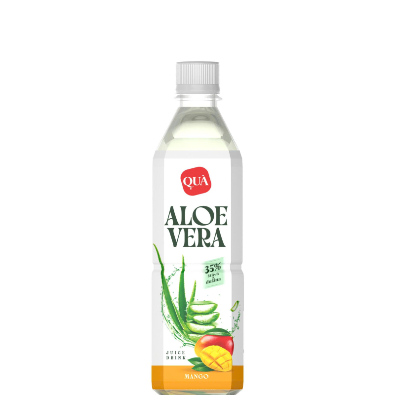 detail Qua Aloe Vera mango 0,5l PET