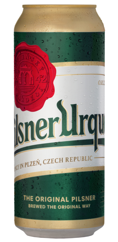 detail Pivo Pilsner Urquell 12° 0,5l plech x 24 ks