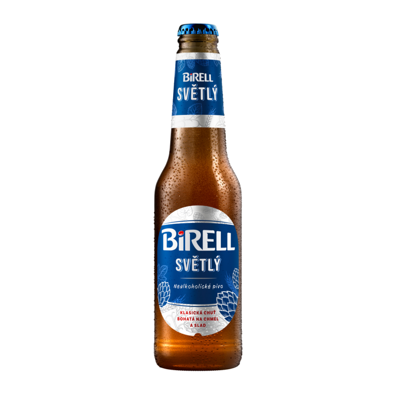detail Pivo Birell 0,33l sklo x 24 ks