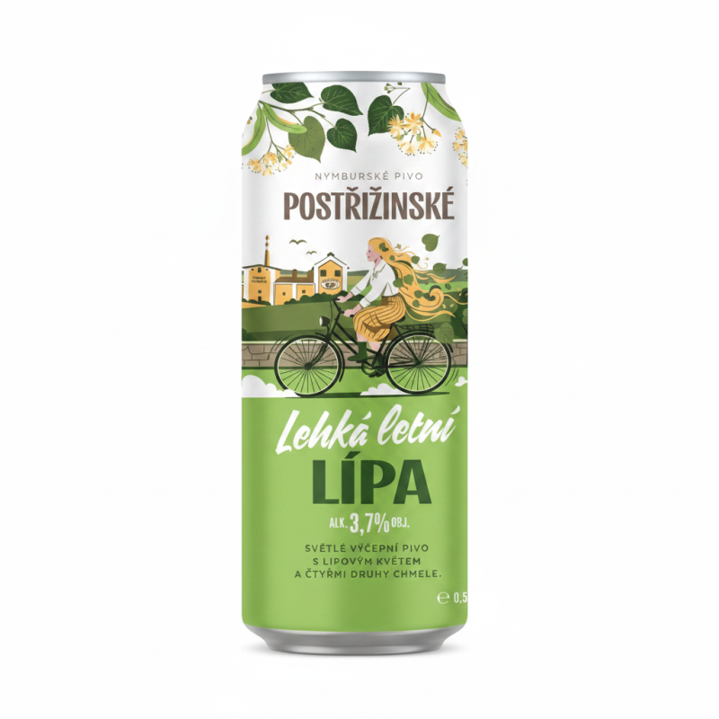 detail Postřižiny Lehká letní Lípa 0,5l (3,7%) plech