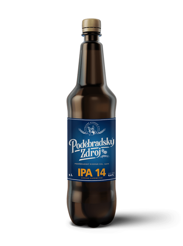 detail Poděbradský zdroj IPA 1l