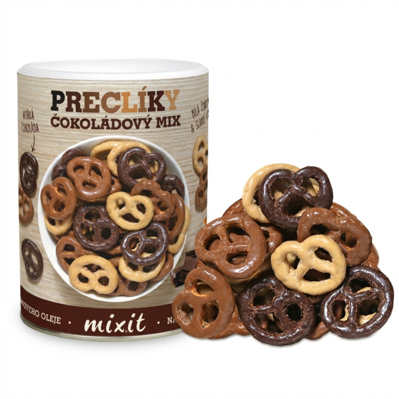 detail Mixit Mix Preclíků v čokoládě 250g