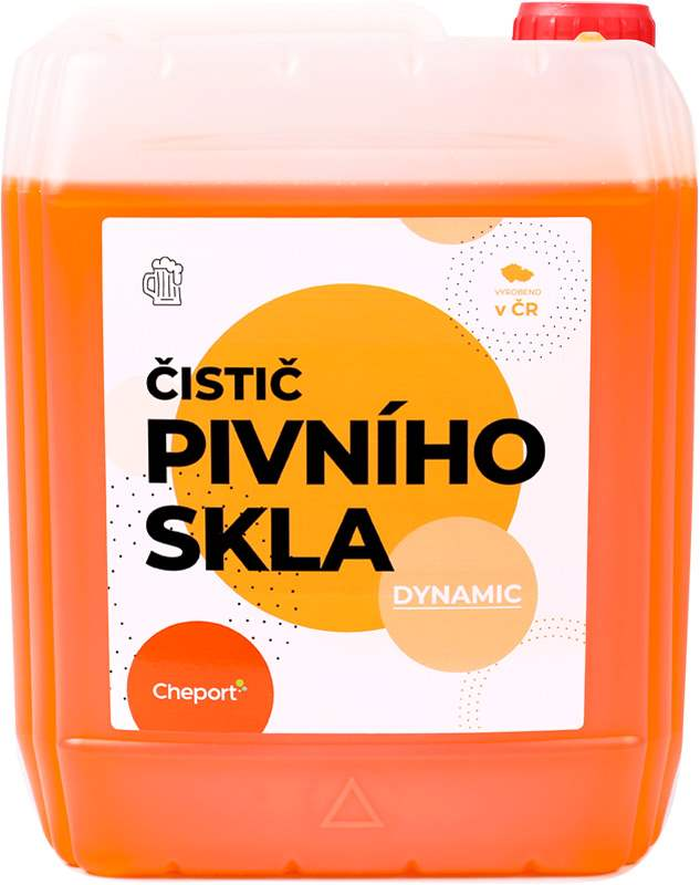 detail Čistič pivního skla Dynamic 5kg