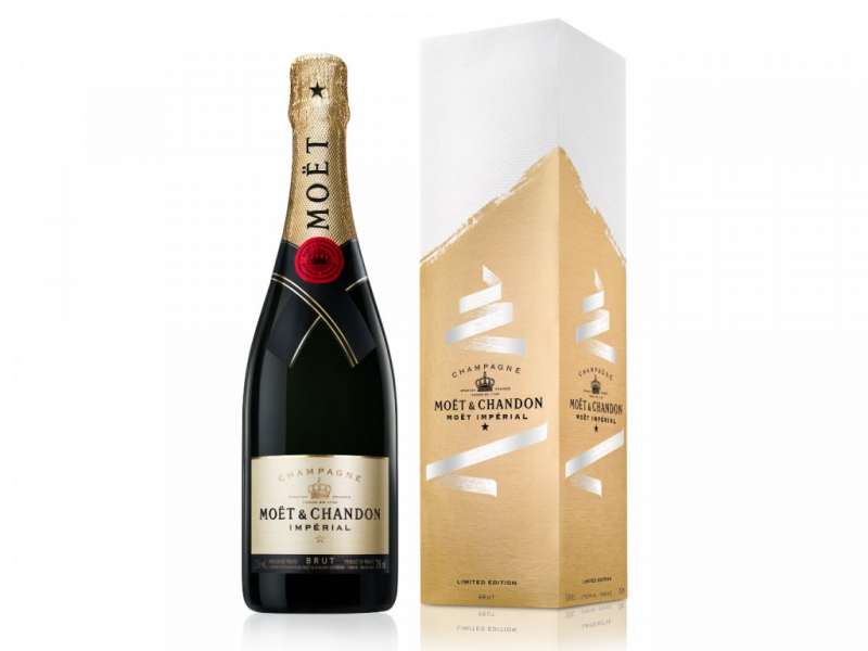 detail Champagne Moët Chandon EOY Box 0,75l