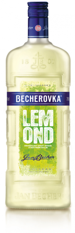 detail Becherovka Lemond 20% 0,5l