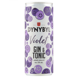 Dynybyl Violet Gin & Tonic 6% 0,25l plech