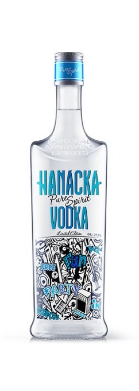 detail Hanácká Vodka 37,5% 1l