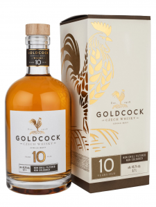 Whisky Goldcock 10yo 49,2% 0,7l /Jelínek/