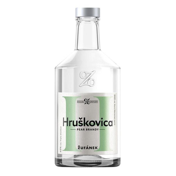 detail Hruškovica 45% 0,5l Žufánek