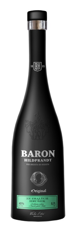 detail Baron ze zralých hrušek 40% 0,7l