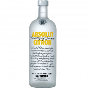 Vodka Absolut Citron 40% 1l