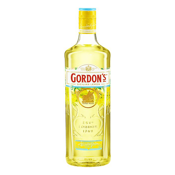 detail Gin Gordons Sicilian Lemon 37,5% 0,7l