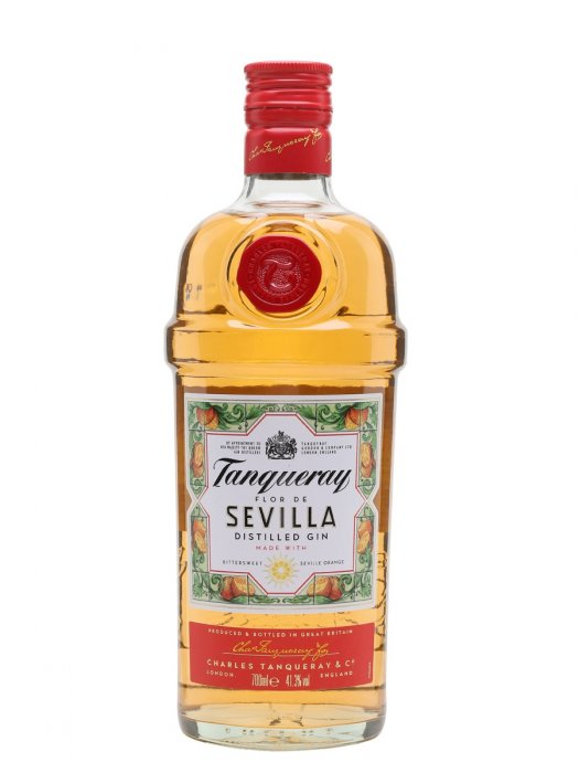 detail Gin Tanqueray Flor De Sevilla 41,3% 0,7l