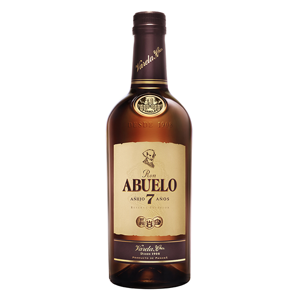 detail Rum Abuelo 7yo 40% 1l /Panama/
