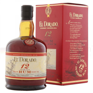 Rum El Dorado 12yo 40% 0,7l karton /Guyana/