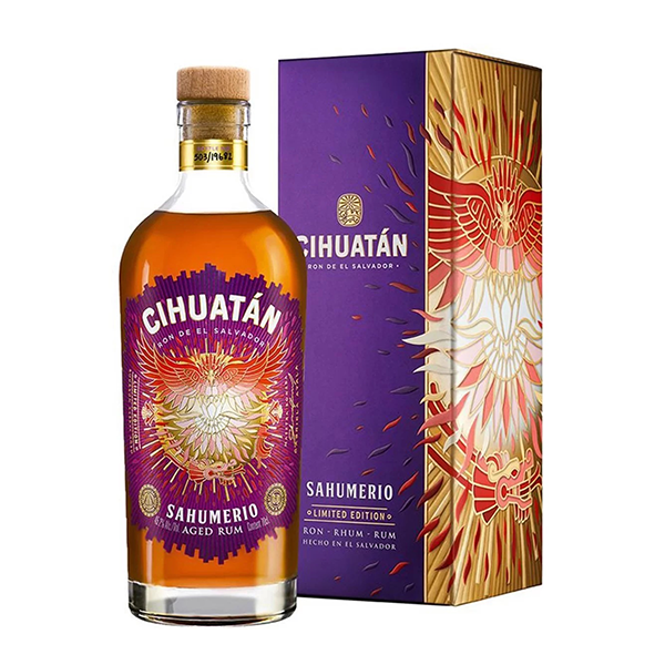 detail Rum Cihuatán Le Sahumerio 45,2% 0,7l /El Salvador/