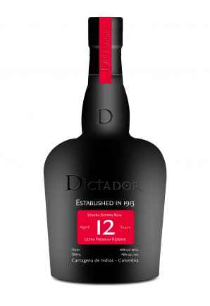 detail Rum Dictador 12yo 40% 0,7l /Kolumbie/