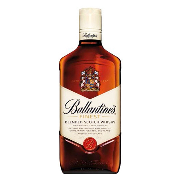 detail Whisky Ballantines 40% 1l