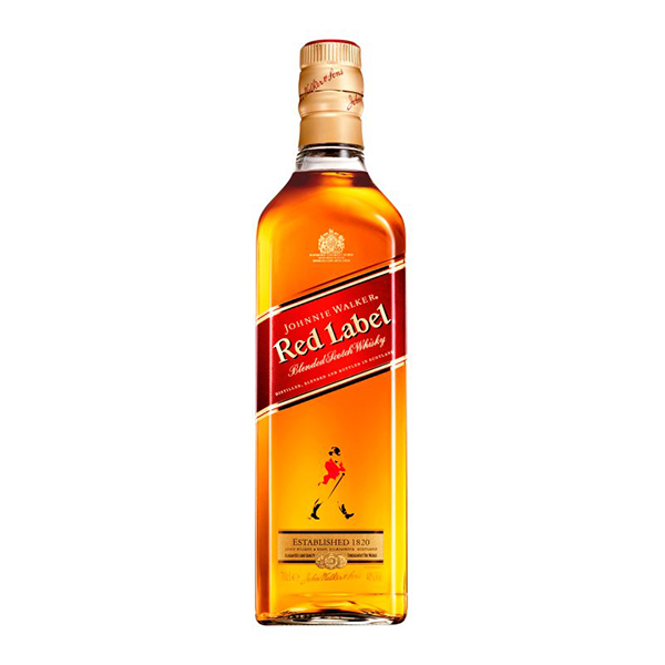 detail Whisky Johnnie Walker Red Label 40% 0,7l