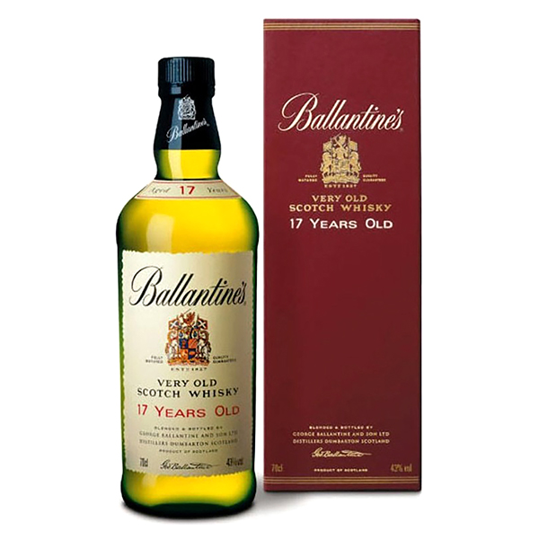 detail Whisky Ballantines 17yo 43% 0,7l