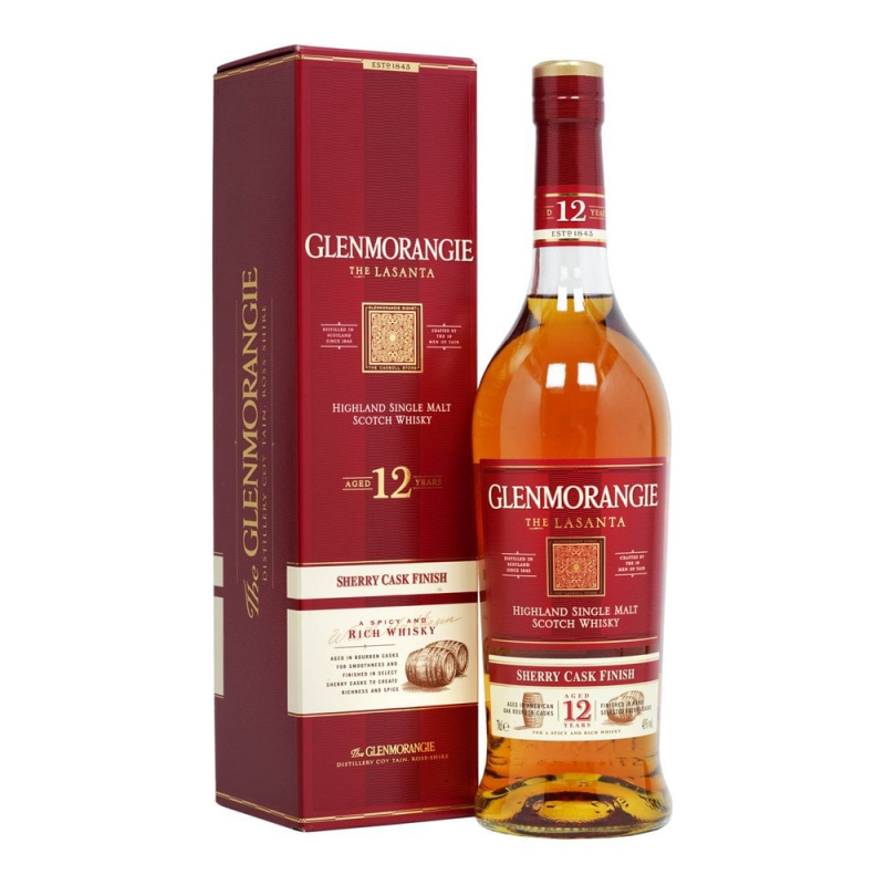detail Whisky Glenmorangie Lasanta 43% 0,7l