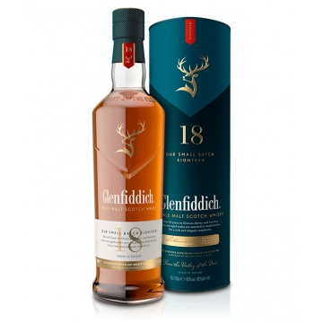 detail Whisky Glenfiddich 18yo 40% 0,7l