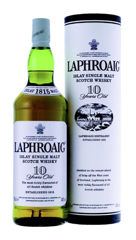 detail Whisky Laphroaig 10yo 40% 0,7l
