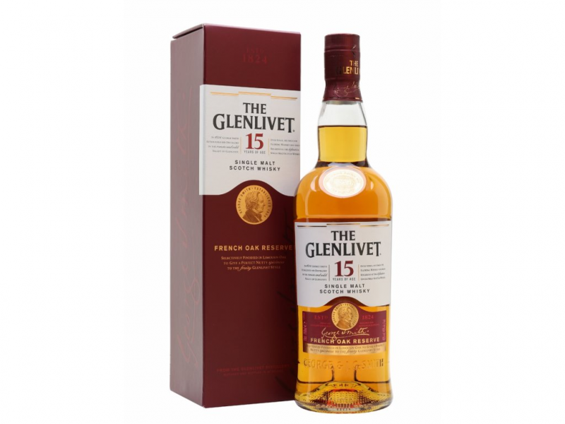 detail Whisky Glenlivet 15yo 40% 0,7l
