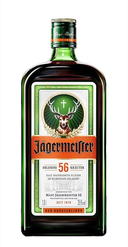detail Jägermeister 35% 1l