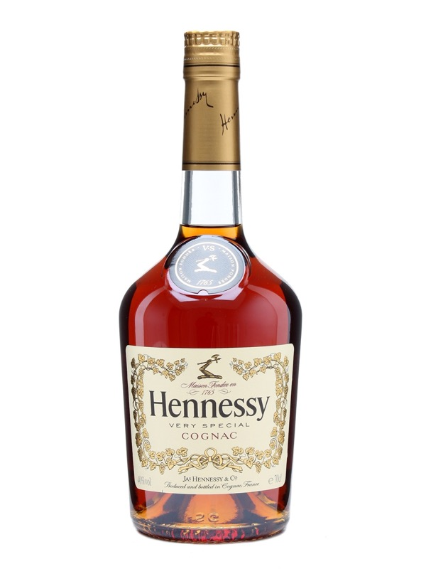 detail Hennessy V.S. 40% 0,7l