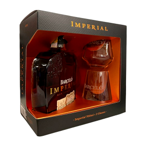 Rum Ron Barcelo Imperial 38% 0,7l + 2 skleničky /Dom. rep./