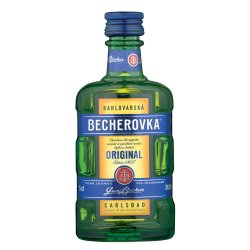 detail Becherovka 38% 0,05l
