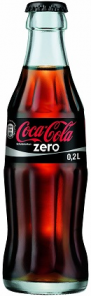 Coca Cola Zero 0,2l sklo x 24 ks