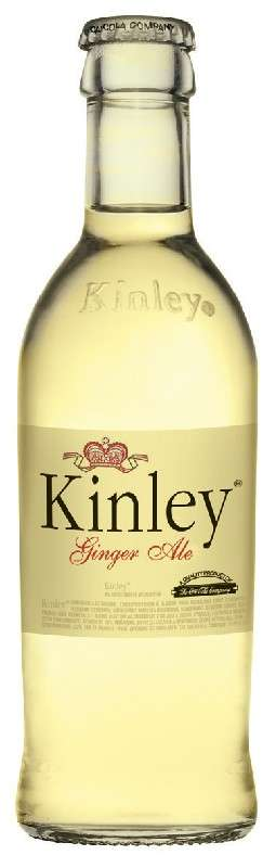 detail Tonic Kinley Ginger 0,25l sklo x 24 ks