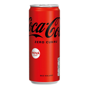 Coca Cola Zero 0,33l plech x 24 ks