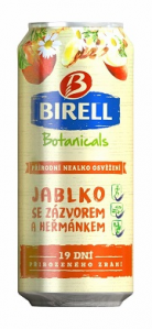 Pivo Birell borůvka&brusinka 0,5l plech x 4 ks