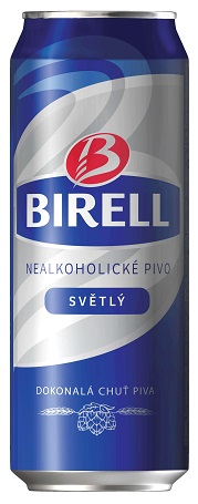 detail Pivo Birell 0,5l plech x 6 ks