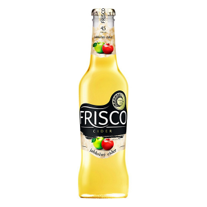 Cider Frisco jablečný 4,5% 0,33l sklo x 12 ks