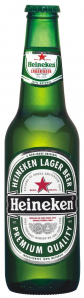 Pivo Heineken 4,5% 0,33l sklo x 24 ks