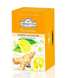 Čaj Ahmad Lemon & Ginger 20ks